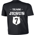 Tricou negru barbati, Team Jesus 7